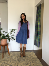 Toka Round Check Dress (3color)