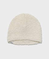 Boucle Blend Knit Beanie Ivory