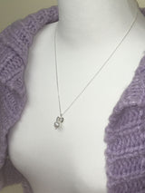 Ribbon Pearl Necklace
