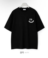  Daily Bookle Smile Overfit Short Sleeve