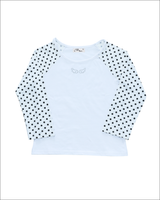 dotwing raglanT(white)