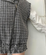 TWEED VEST