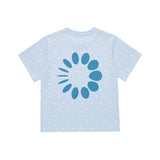 Dot Logo Tee Light Blue