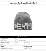 Keymisery Handmade Beanie (Gray)