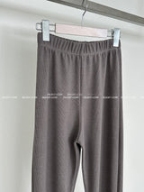 Pintuck Shirring Bootcut Long Pants