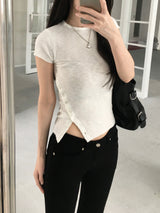 button T-shirt (4 colors)