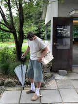 ルックアーロンバランスコットンクロップ半袖Tシャツ