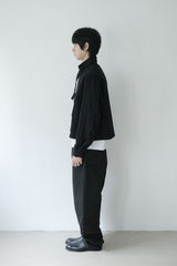 buckle neck field jacket