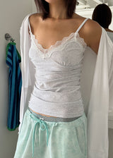 FLOWER PASTEL BERMUDA PANTS