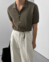 Leico Cotton One-Tuck Pants (4 Colors)