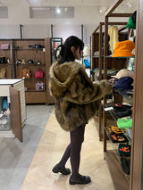FOX FUR JACKET