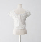 Arora shirring ribbon t-shirt