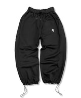 ワームコットンバロンフィットスウェットパンツ_Black