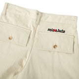 Fire Rose Cargo Pants Beige