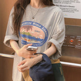 ビンテージオーシャン半袖Tシャツ