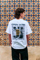 バードマングラフィックTシャツ (WHITE)