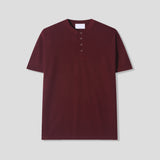 LMN Standard V-Neck Henley Neck Short Sleeve Tee (6 colors)