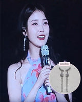 [IU Earring] Daisy Wing Earring - Longdrop (Silver color)