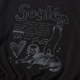 ラブキャッツスウェットシャツ (BLACK)