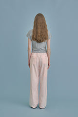 ラベルベーシックTシャツ_gray