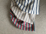 stripe short beanie
