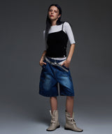 【NF】スリークォーターベーシックTシャツ_F24QB276