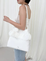 フリリッシュショルダーバッグ (white)