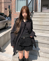Mir Epaulet Half Trench Jacket