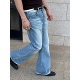 [Unisex] All brush flare denim pants