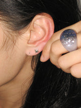 [925silver] Stitch piercing (Silver)