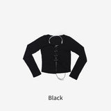 ミスティックコルセットレイヤードTシャツ