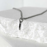 ss-HYPER MICRO bullet necklace_silver