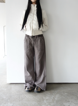 ヴィンテージパープルグレーポケットパンツ