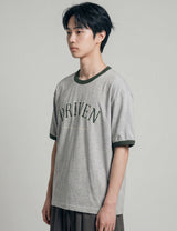 26SS★ ドリブンカレッジリンガーTシャツ