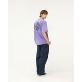 LEOPARD CIRCLE LOGO T SHIRT