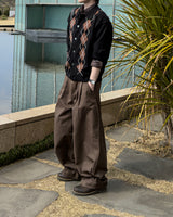 Riden Side Pintuck Wide Slacks