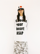I LOVE WEBHOUSE CAP - Cream/Navy