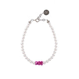 Petit Bear Pearl Bracelet_Pink