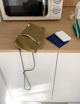 mini pocket bag - corduroy matcha