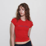 EDEN TEE_RED
