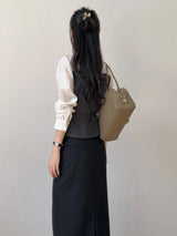 Domino Baguette Shoulder Bag