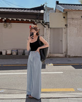 Boom Summer Wide Denim Pants