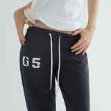 [Arome] Number Banding Bootcut Training Pants - 3 Colors
