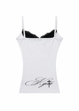 レーススリーブレス (WHITE)