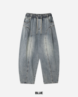 Ridge Curved Denim Pants