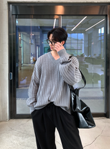 Nopi First Round Tuck Flow Banding Wide Pants