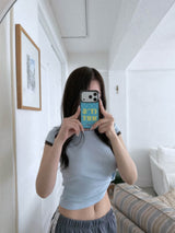 イッツ ホット グラス バンパーケース (Blue)
