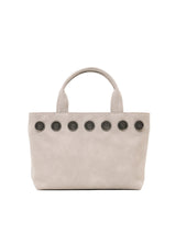 【即日発送】Sunday Tote Bag (button wide)(grey)