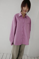pocket boxy shirt (4c)