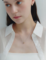 26SS★ Souvni Silver (C) Twist Necklace S
